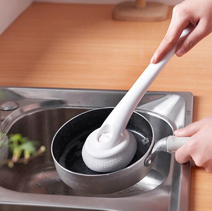 Long Pot Brush Kitchen Cleaning Pot Brush