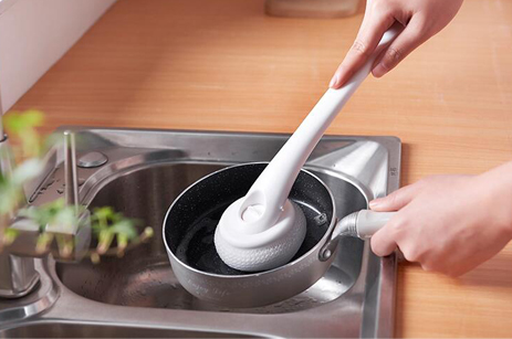 Long Pot Brush Kitchen Cleaning Pot Brush