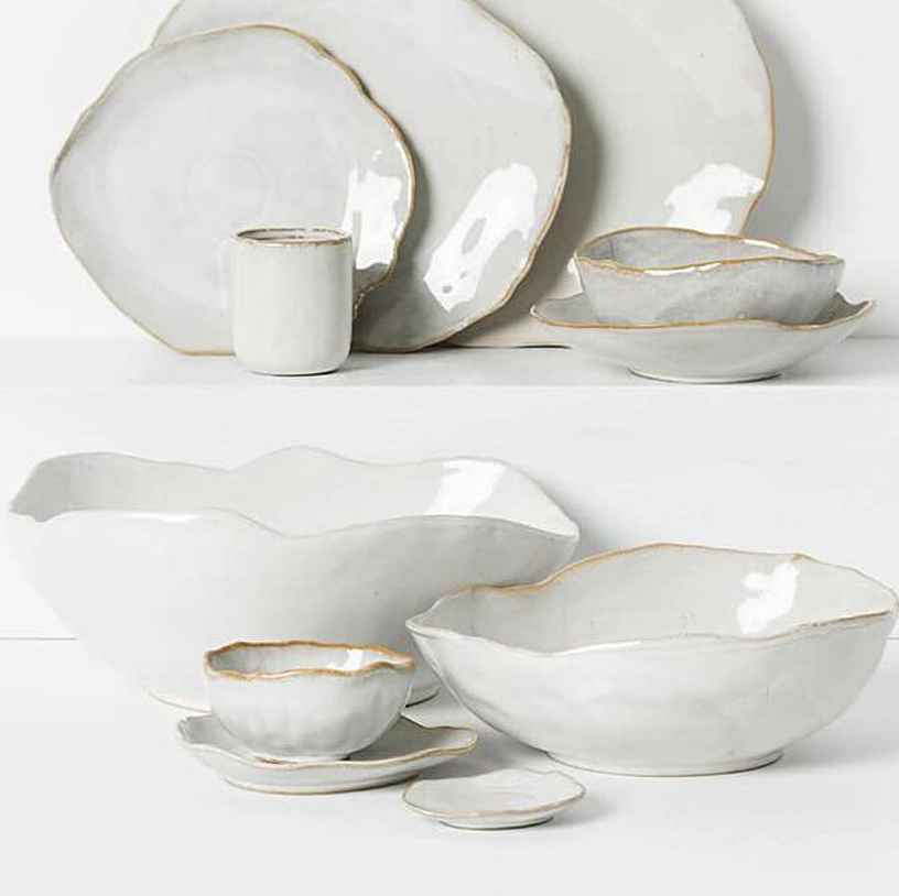 Wholesale Porcelain Round Dinner Plates for Banquet, Hotel or Restaurant