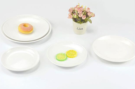 Wholesale Porcelain Round Dinner Plates for Banquet, Hotel or Restaurant