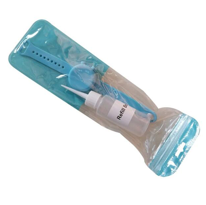 Manufacturer Popular Silicone Adjustable Hand Sanitizer Wristband Bracelet with Refill Bottle