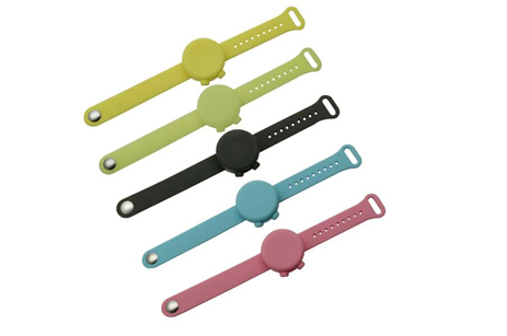 Manufacturer Popular Silicone Adjustable Hand Sanitizer Wristband Bracelet with Refill Bottle