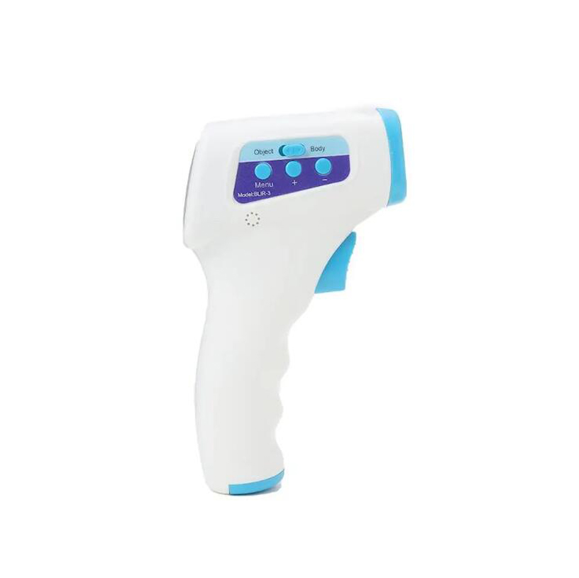 Stock CE Approved Dual-Use Non-Contact Infrared Thermometer for Human and Object