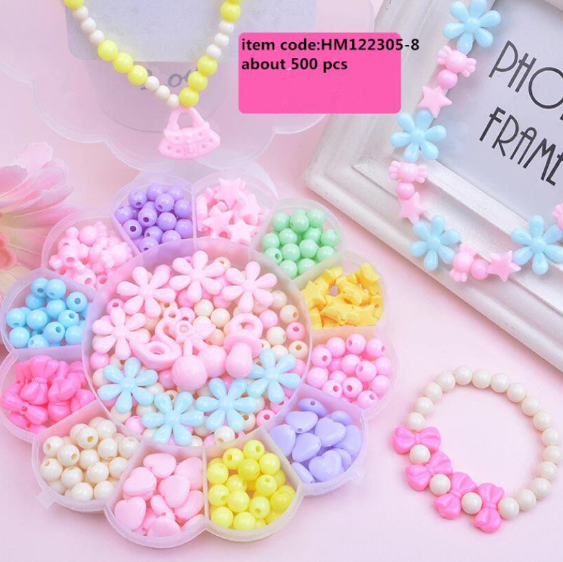 Creativity Funny Variety Color Intellectual String Beads Jewel Handmade Bead Toy DIY Bracelets Toy