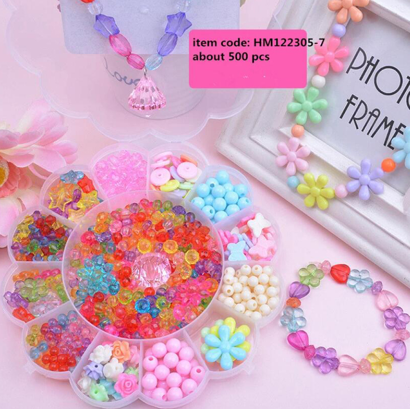 Creativity Funny Variety Color Intellectual String Beads Jewel Handmade Bead Toy DIY Bracelets Toy