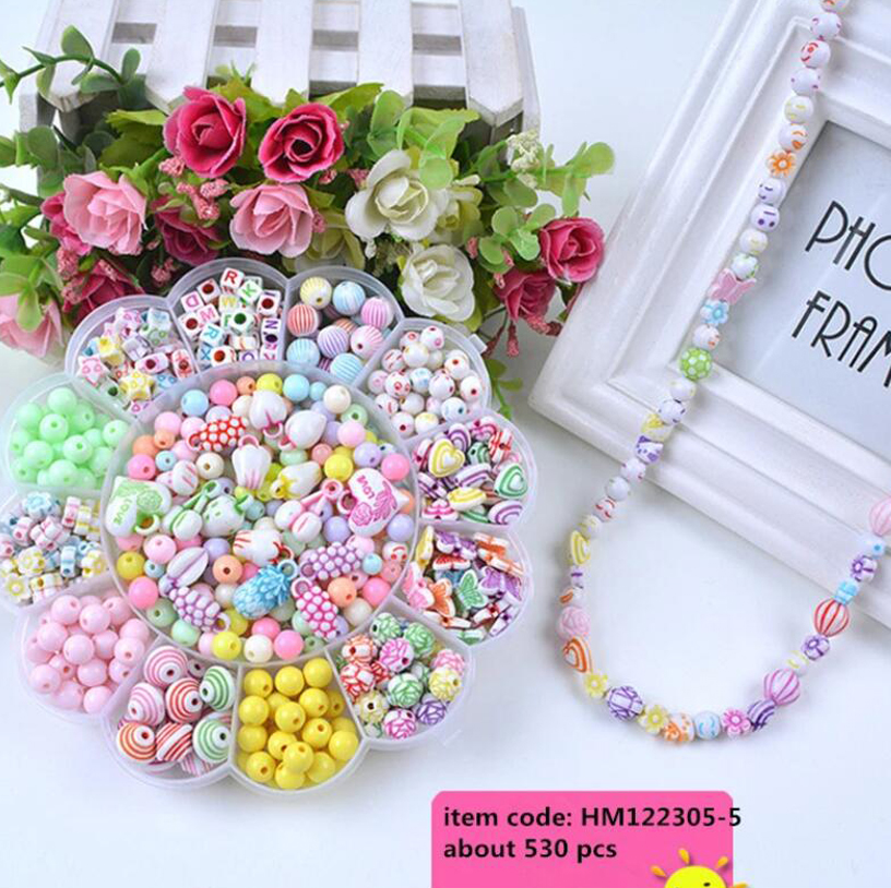 Creativity Funny Variety Color Intellectual String Beads Jewel Handmade Bead Toy DIY Bracelets Toy