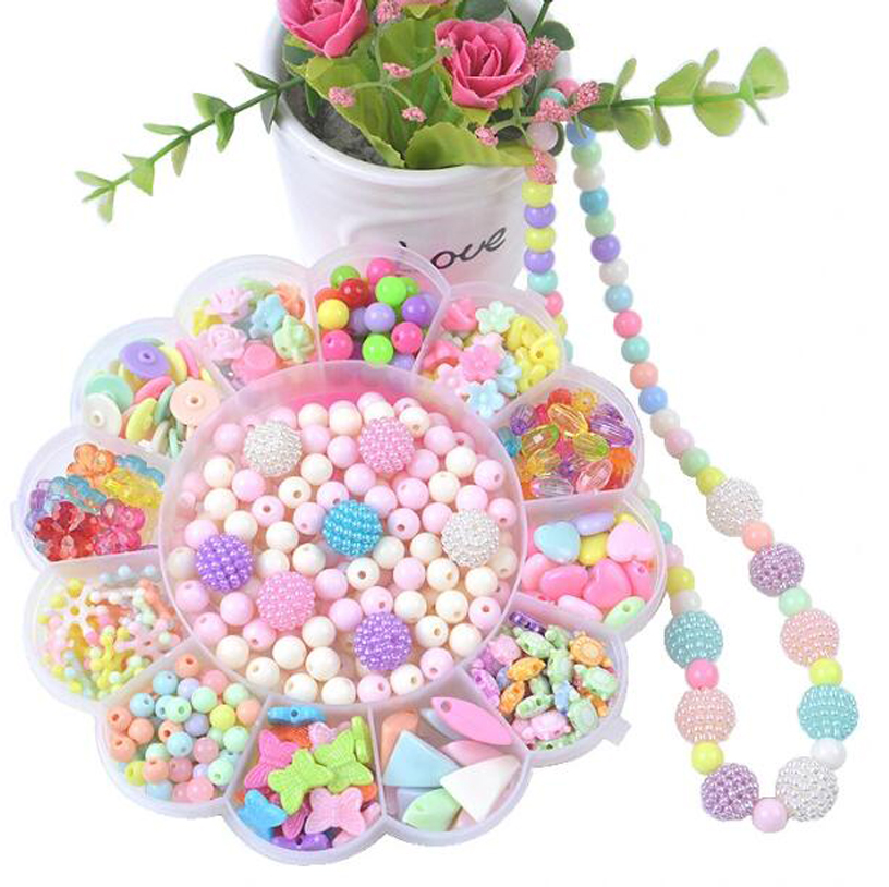 Creativity Funny Variety Color Intellectual String Beads Jewel Handmade Bead Toy DIY Bracelets Toy