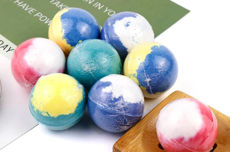 Custom Organic Ingredients Bathtub Bath Bomb