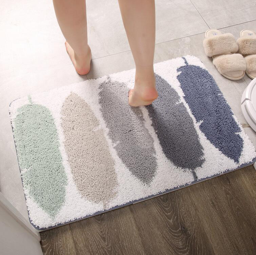 Anti-Slip Durable Super Absorbent Bathroom Rugs