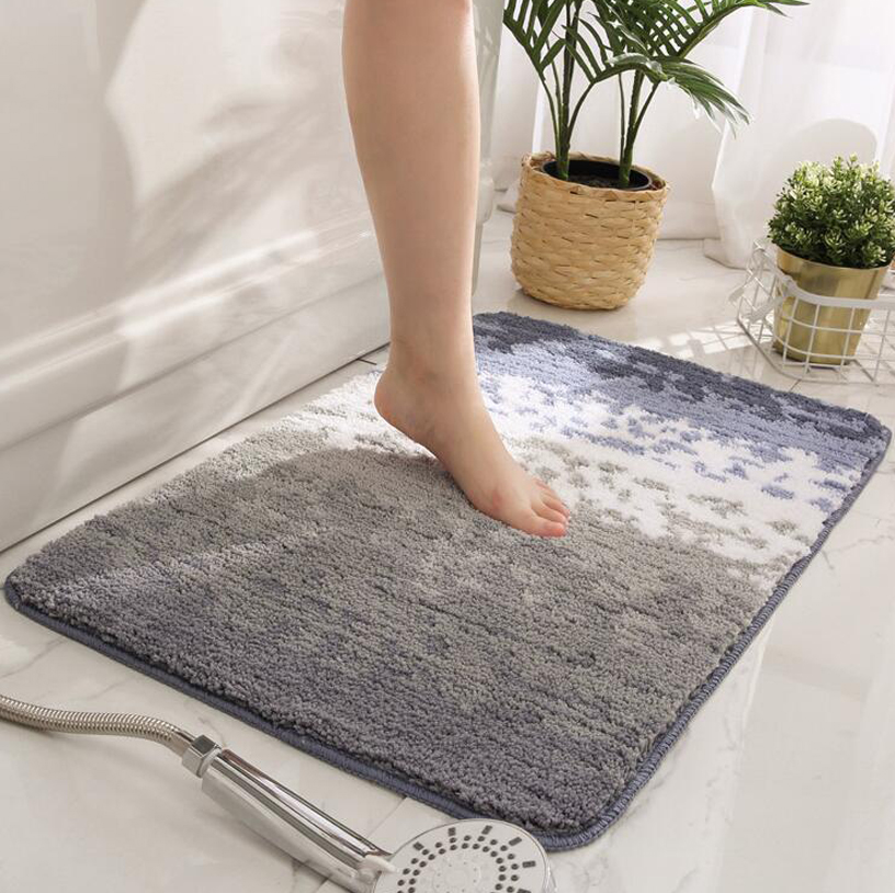 Anti-Slip Durable Super Absorbent Bathroom Rugs