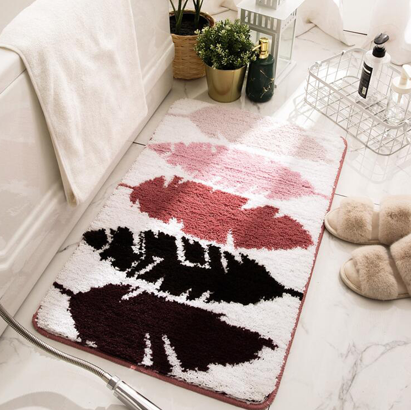 Anti-Slip Durable Super Absorbent Bathroom Rugs