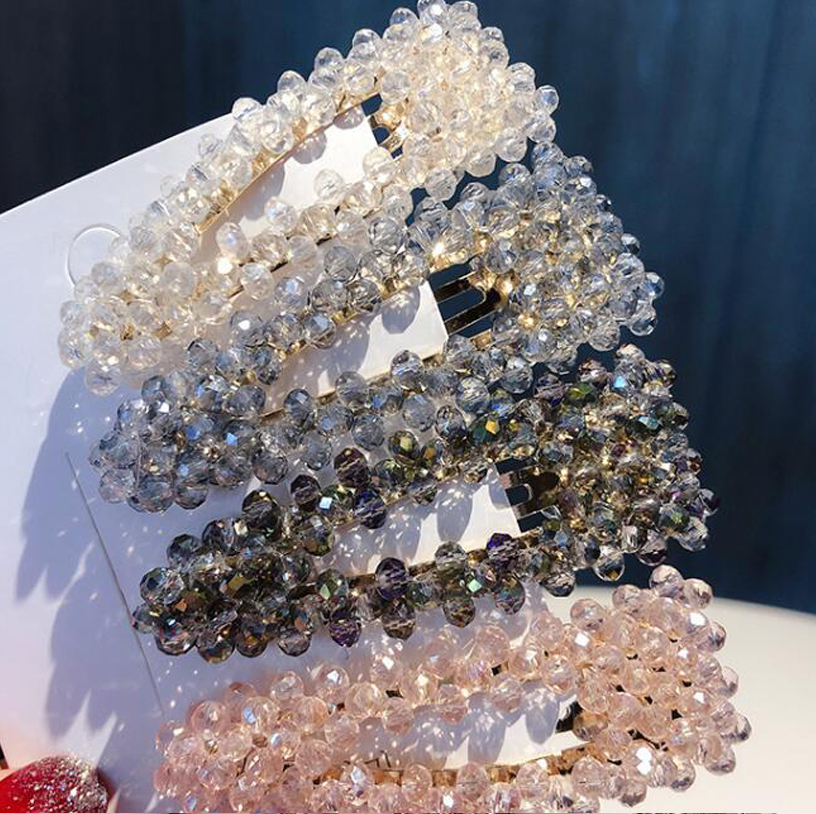 Crystal Hair Clip Styling Accessories