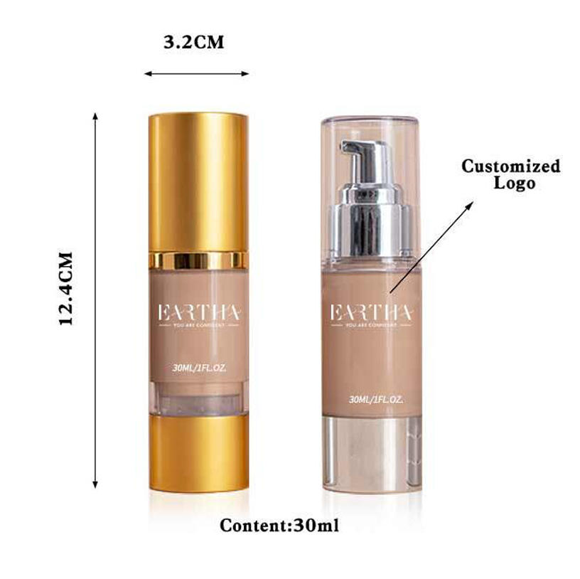 Full Coverage Waterproof Natural Concealer Foundation