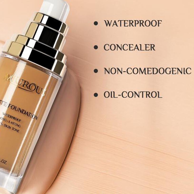 Full Coverage Waterproof Natural Concealer Foundation