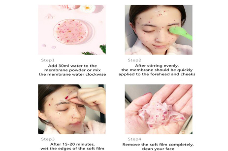 Beauty Skin Care Face Lavender Powder Mask