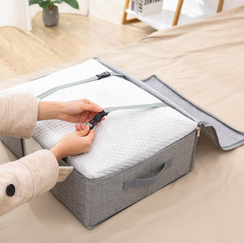 Underbed Storage Closet with Lid