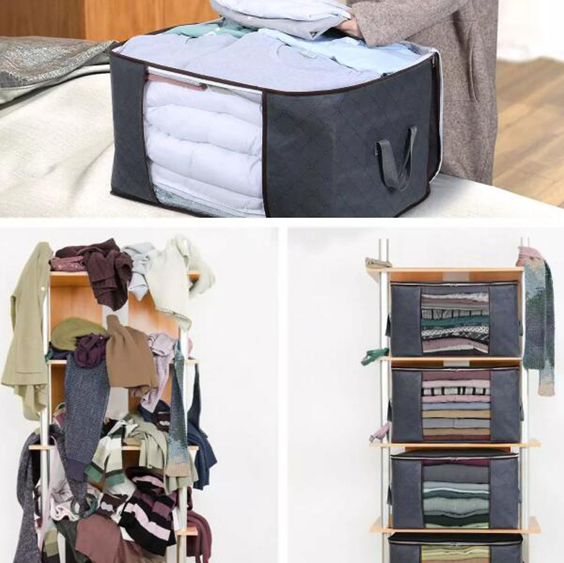 Storage Bags For Comforter Blanket Clothes