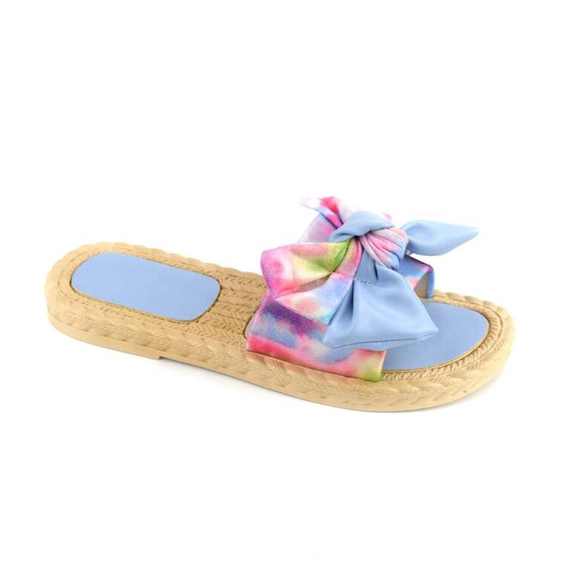 Flat Bow Sandals for Women Summer Slippers