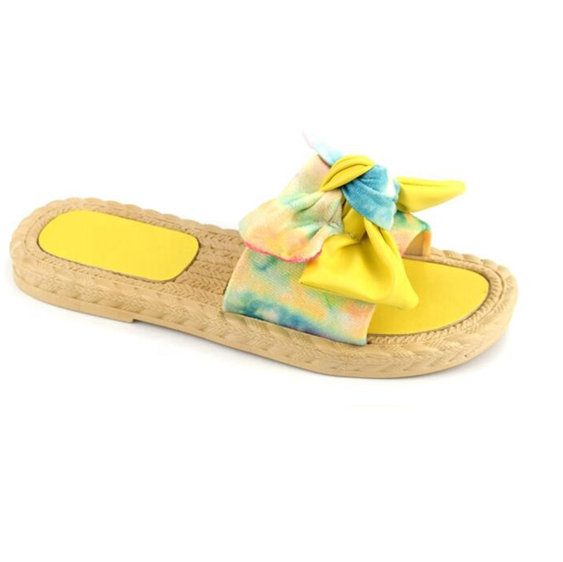 Flat Bow Sandals for Women Summer Slippers