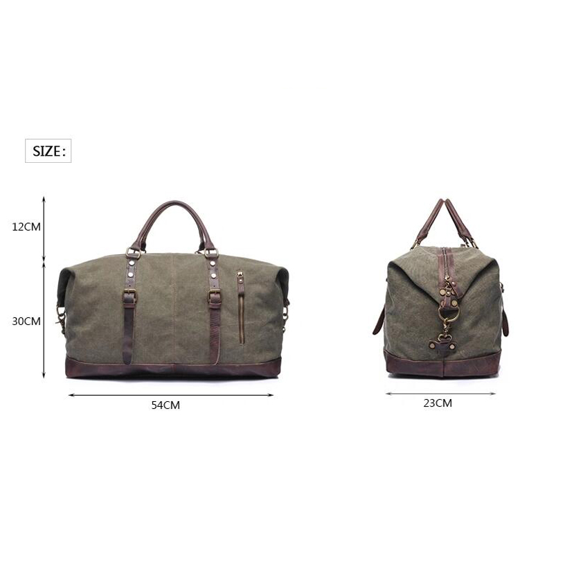 Travel Bag Durable Canvas Handbag
