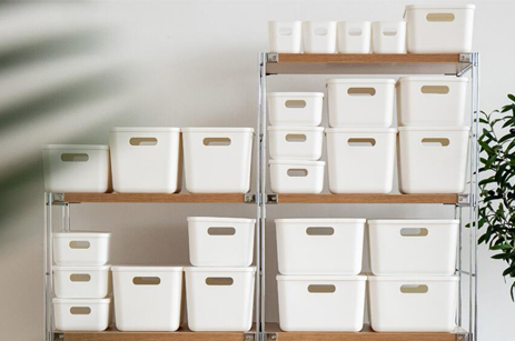 Plastic Storage Basket Sets