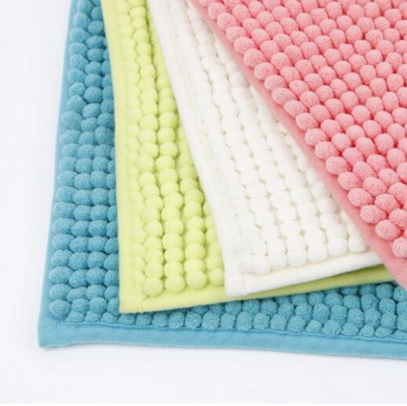 Plush Micro-polyester Decorative Bath Mat