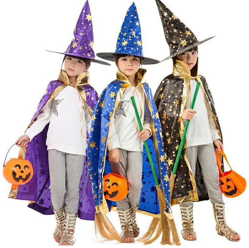 Halloween Costume for Children Kids Cloak