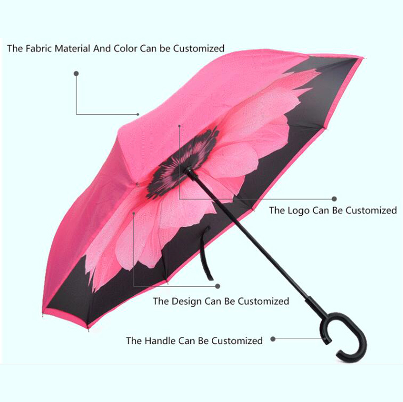 Custom Magic Handle Double Layer Umbrella