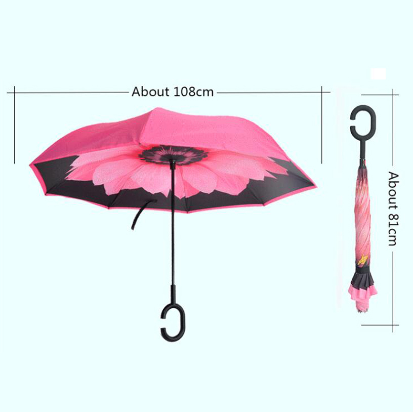 Custom Magic Handle Double Layer Umbrella