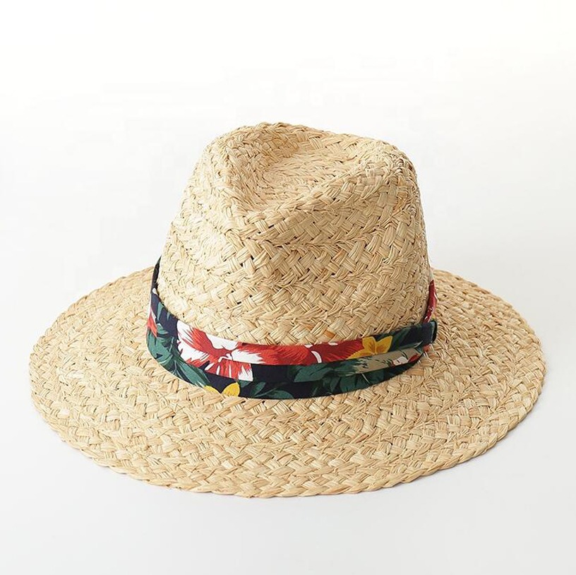 Summer Sun Hat Women Straw Floppy Hat​