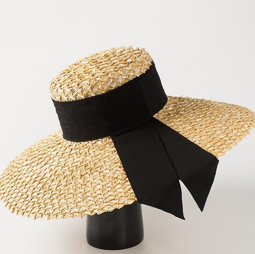 Summer Sun Hat Women Straw Floppy Hat​