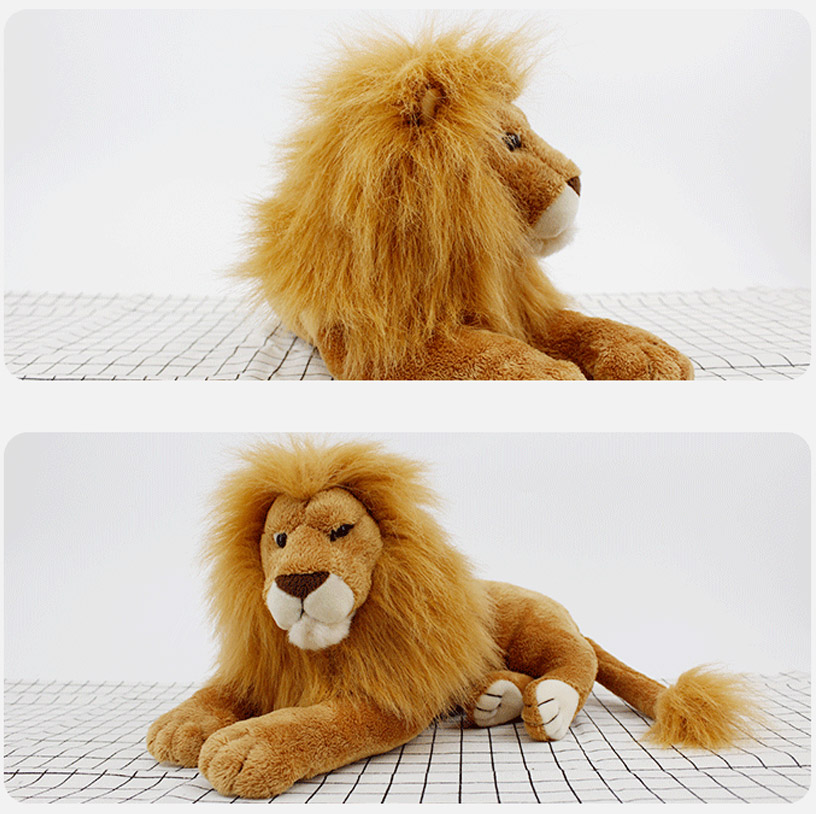 Plush Soft Jungle Vivid Lion