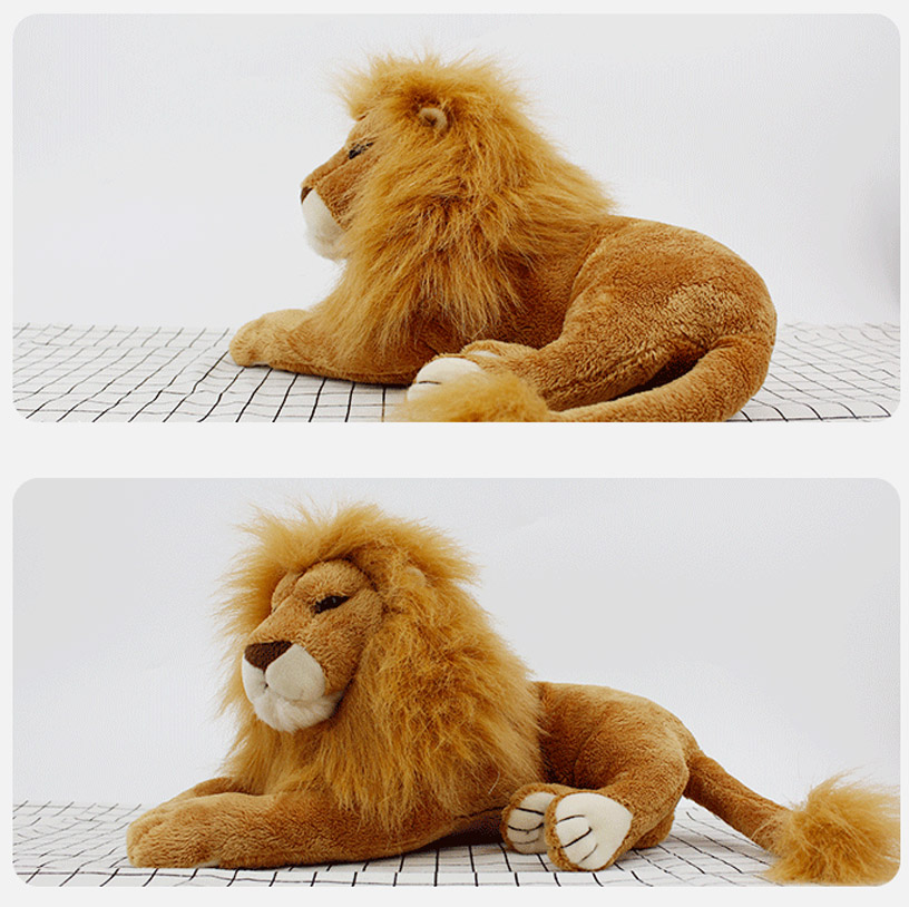 Plush Soft Jungle Vivid Lion