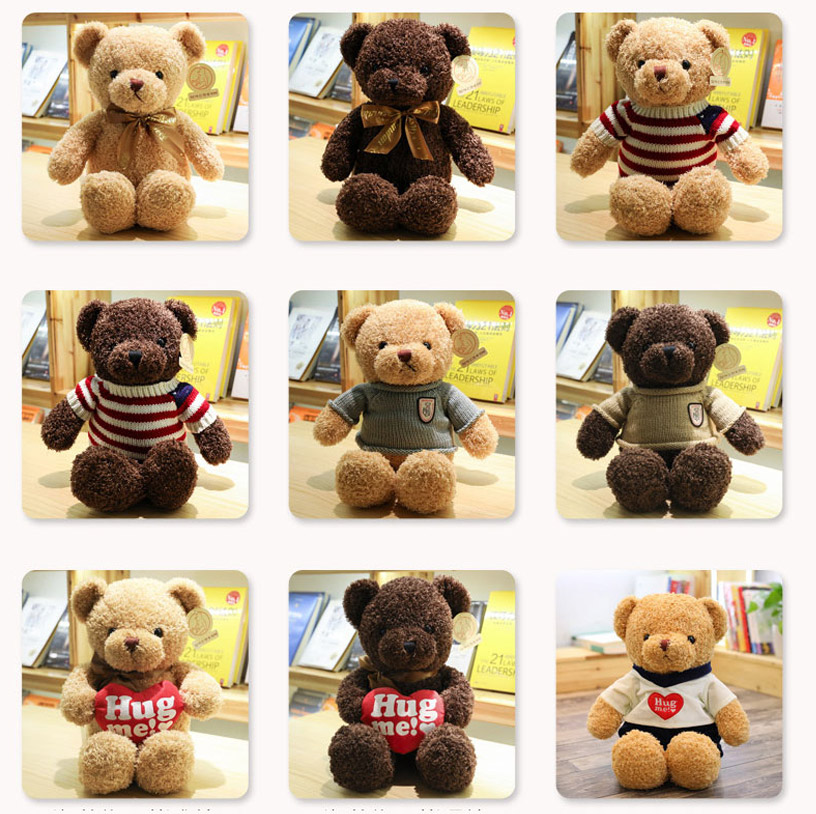 OEM Plush Toy Factory Custom Made Logo Teddy Bear