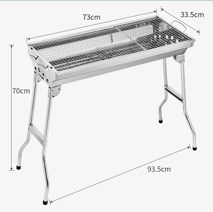 Domestic Folding BBQ Grill Charcoal Grill