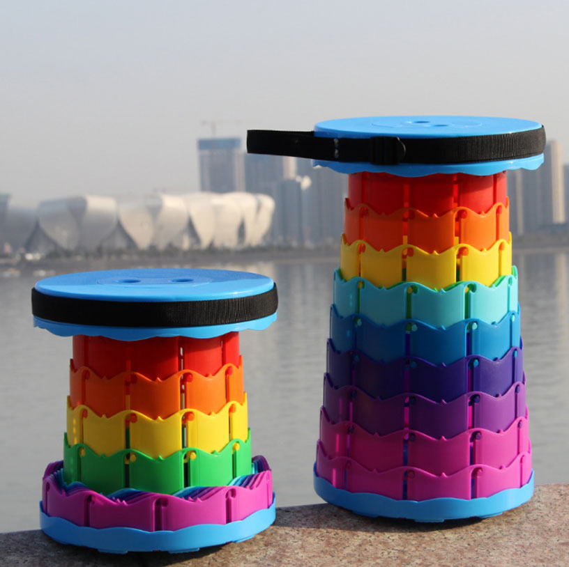 Outdoor Portable Telescopic Stool