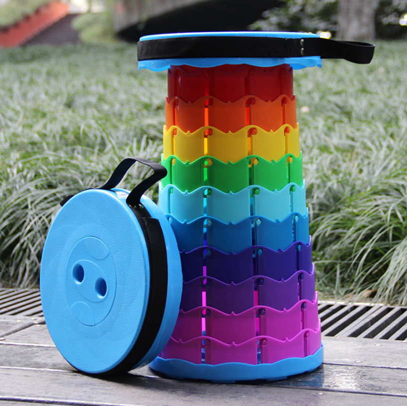 Outdoor Portable Telescopic Stool