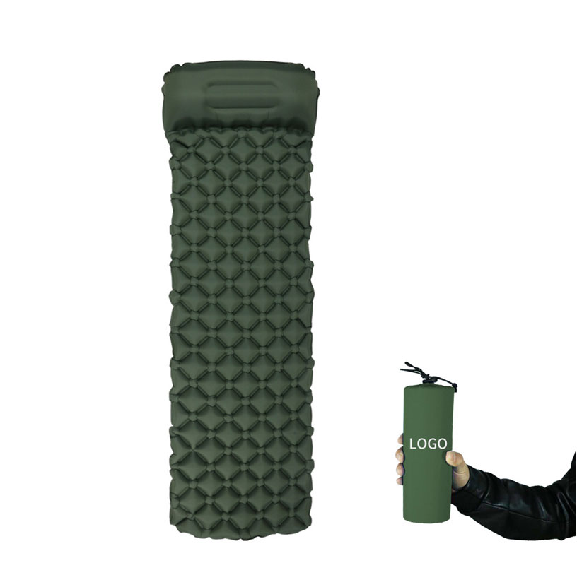 TPU Outdoor Camping Moisture-proof Inflatable Sleeping Mat