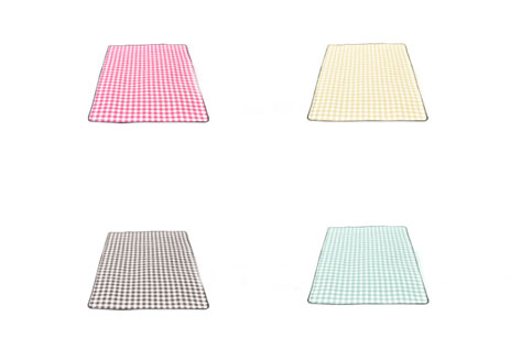 Plaid Printed Washable Picnic Blankets