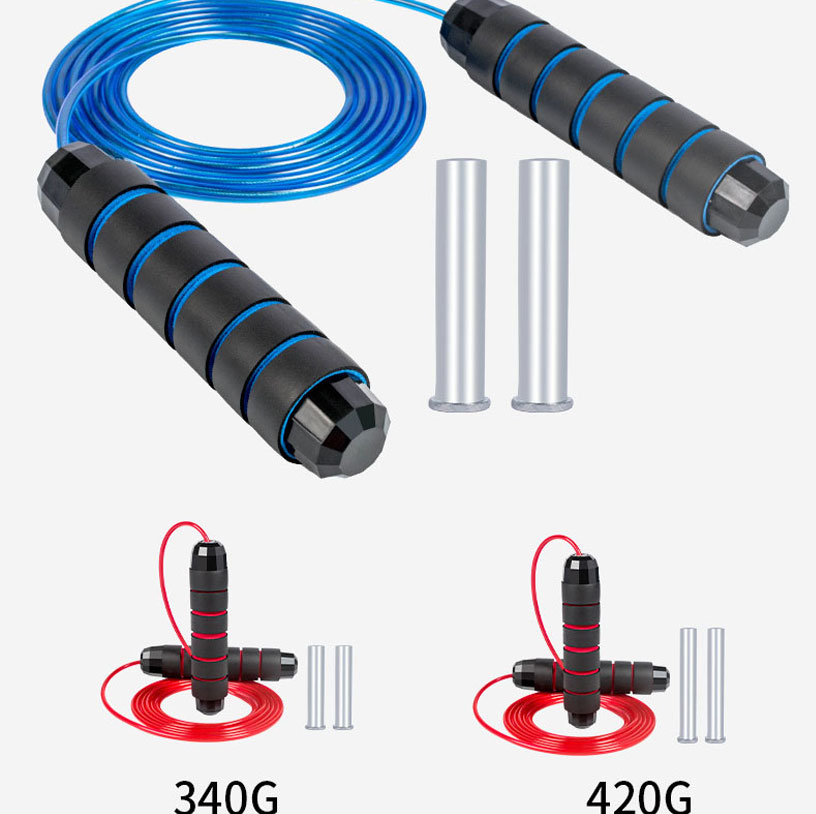 Weight-bearing Steel Rope Bearing Fitness Skipping Rope