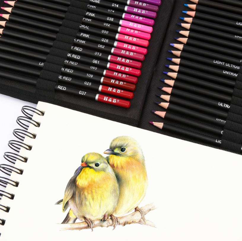 145pcs sketch color pencil sets beginner's drawing set