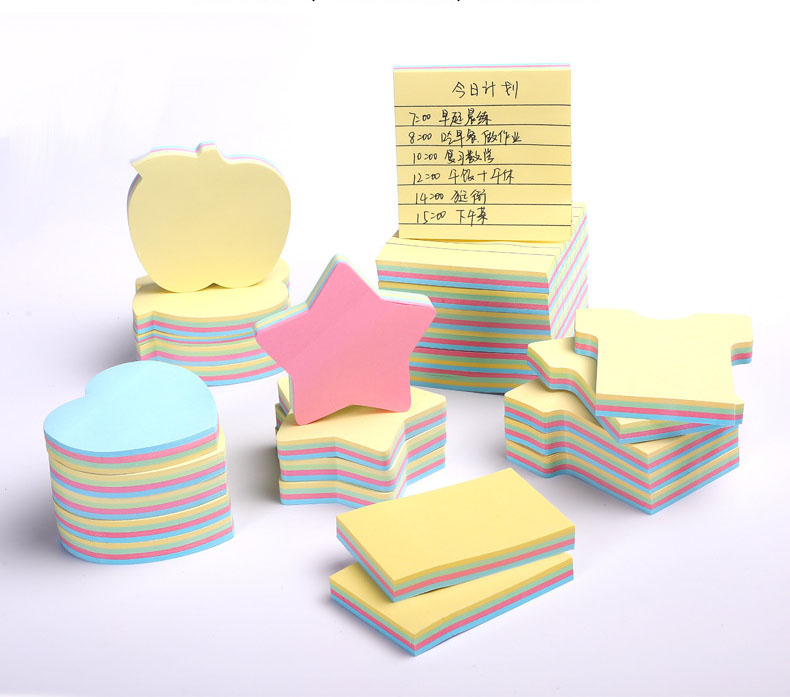 Office color post-it notes n times post creative stationery