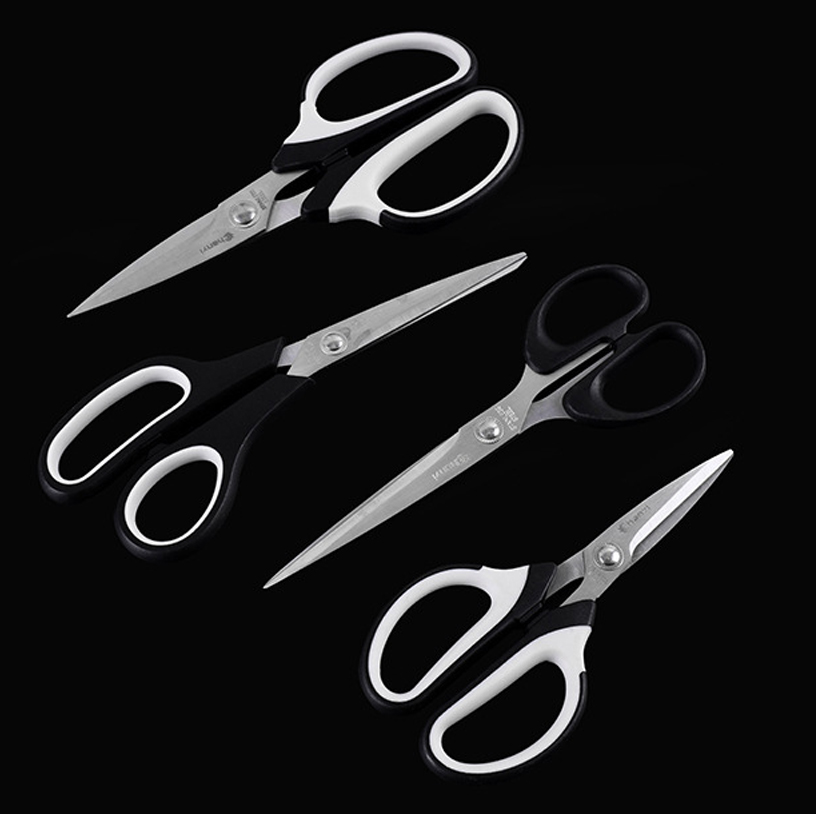 Stainless steel office scissors children's manual work scissors