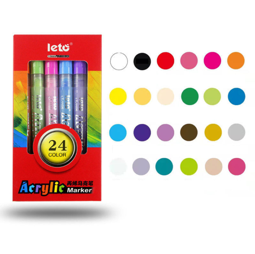 18 color DIY acrylic pen waterproof marker pen