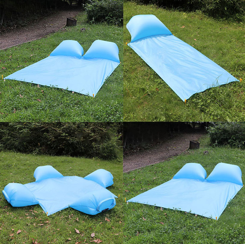 Outdoor Portable Waterproof Mat Picnic Mat With Air Pillow