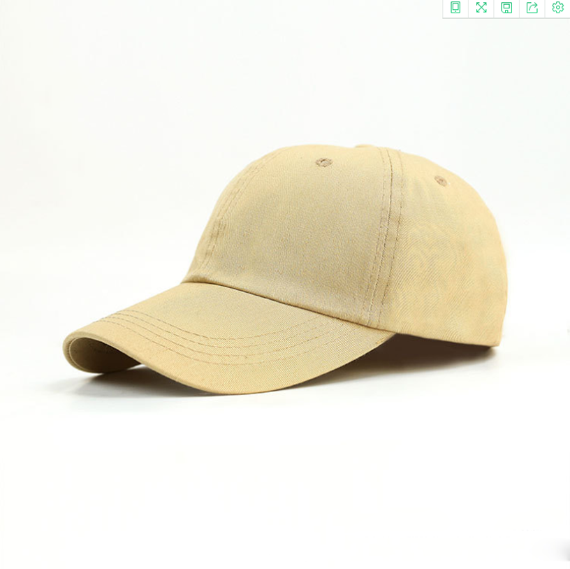 Spring Cotton Baseball Cap Custom Logo Hat