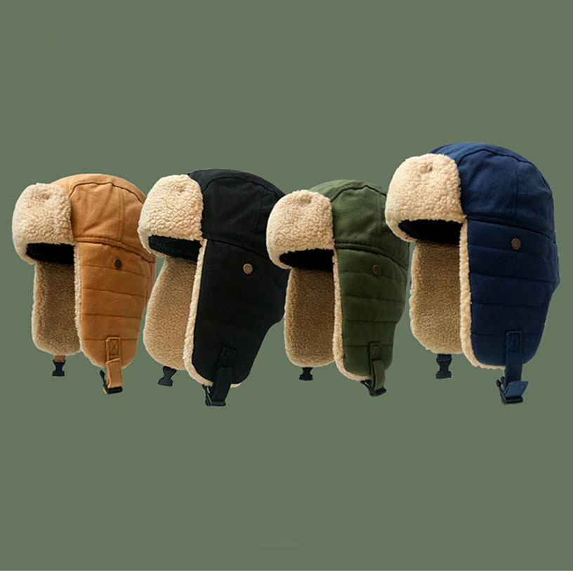 Winter Warm Fleece Thick Ear Protection Hat