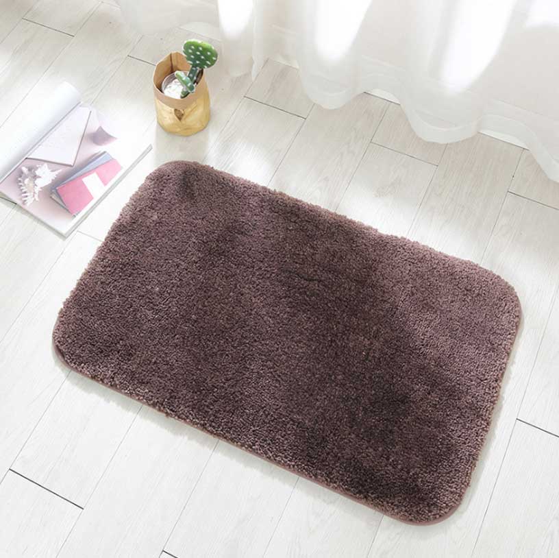 Absorbent Non-slip Plush Bathroom Mat Rugs