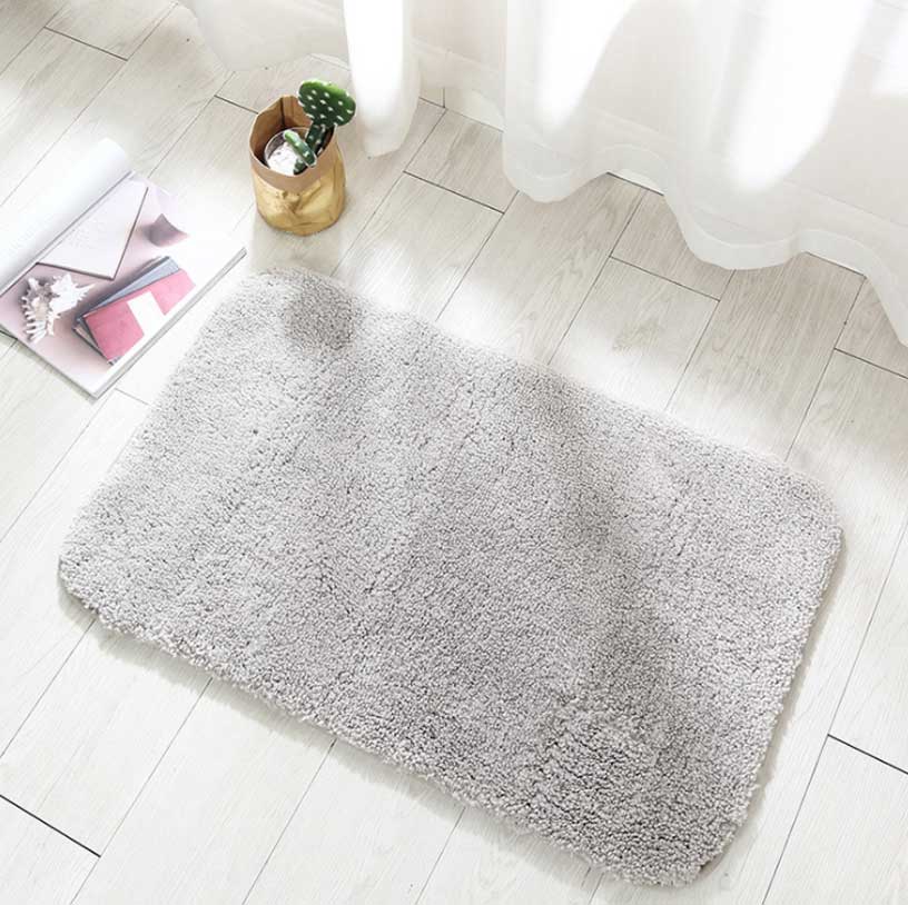 Absorbent Non-slip Plush Bathroom Mat Rugs