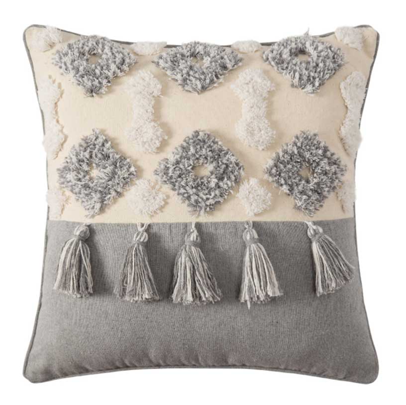 Ins Morocco Lace Tassel Tufted Cushion Covers